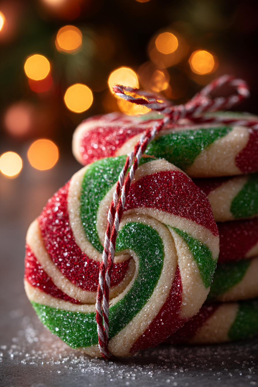 Stacked cookie dough sheets ready to be rolled