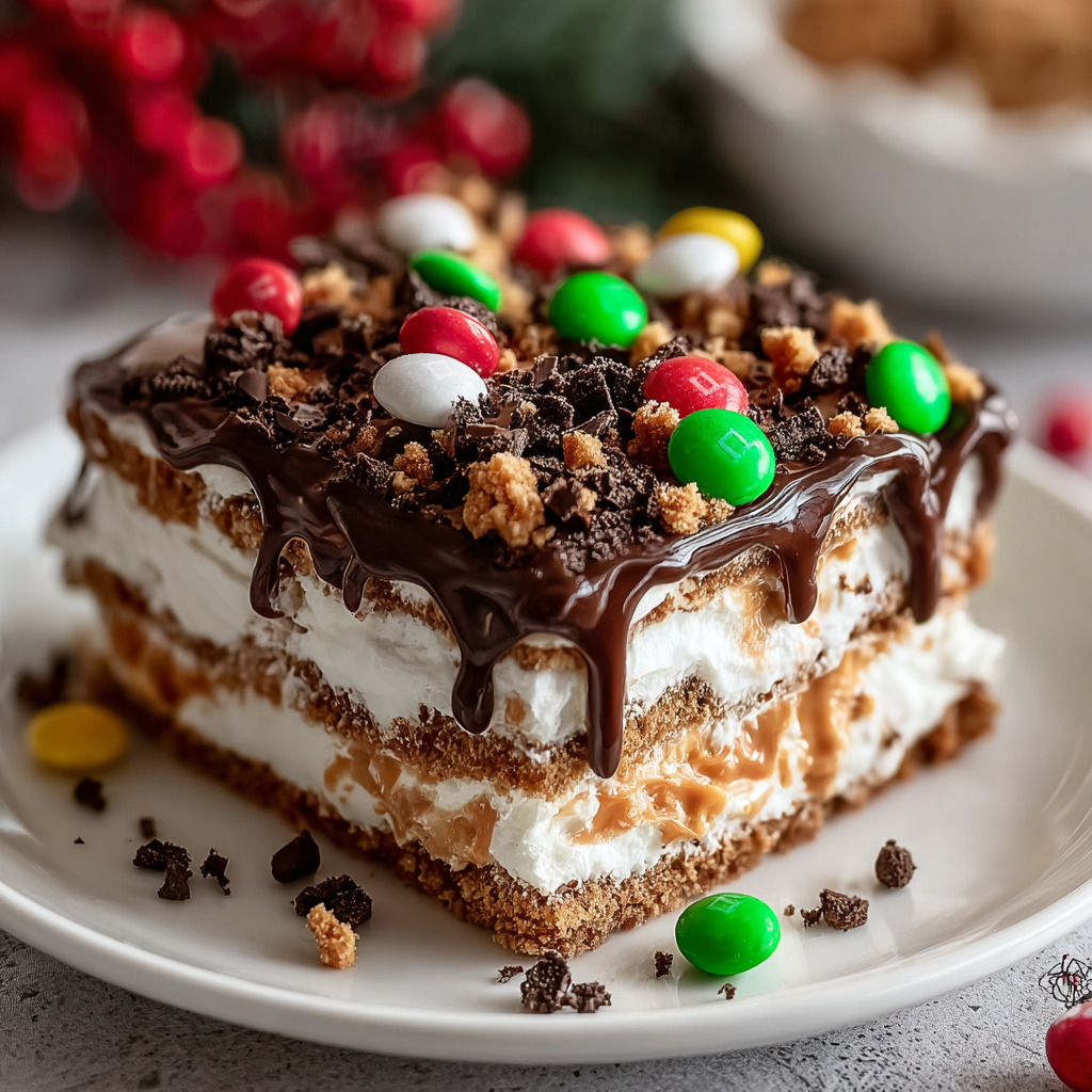 No-Bake Cookie Lasagna