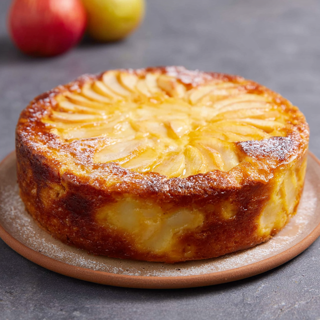 Gâteau aux Pommes à Tomber par Terre