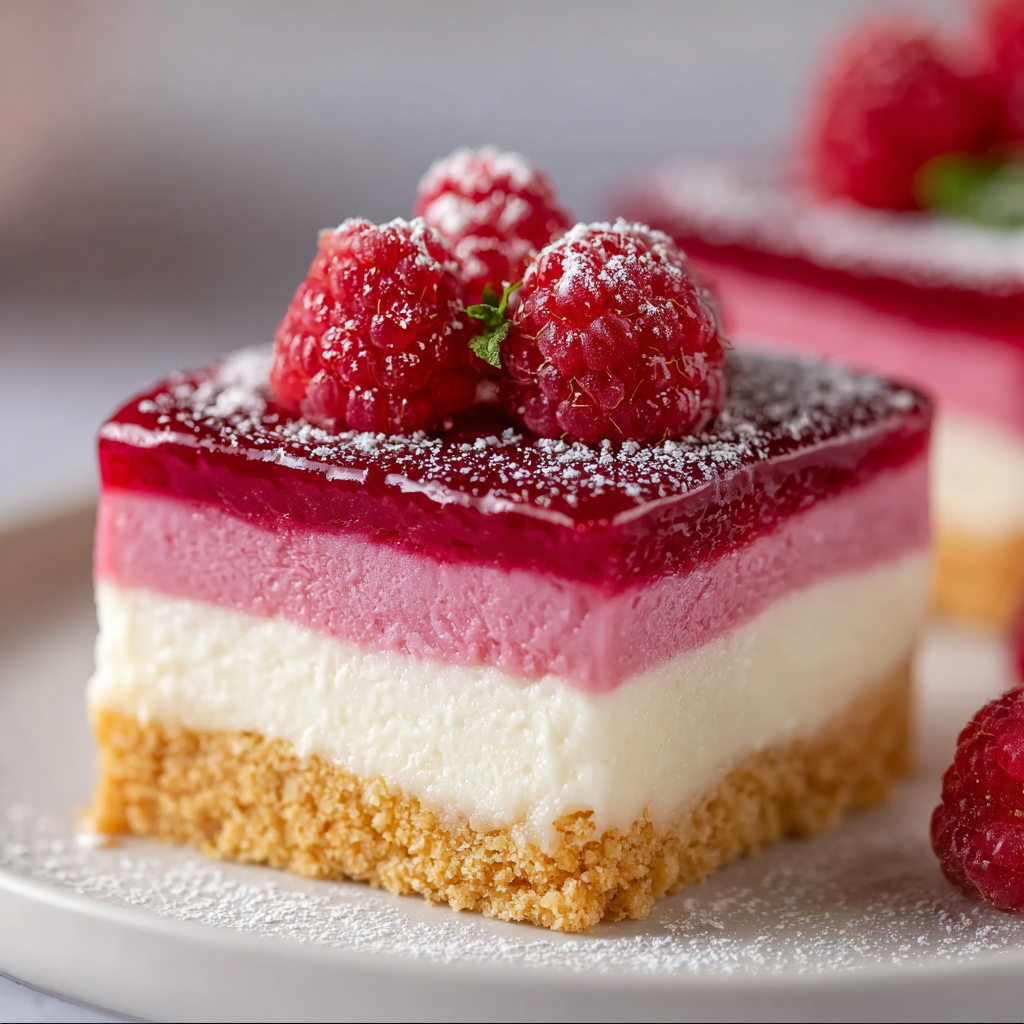 Creamy Raspberry Cheesecake