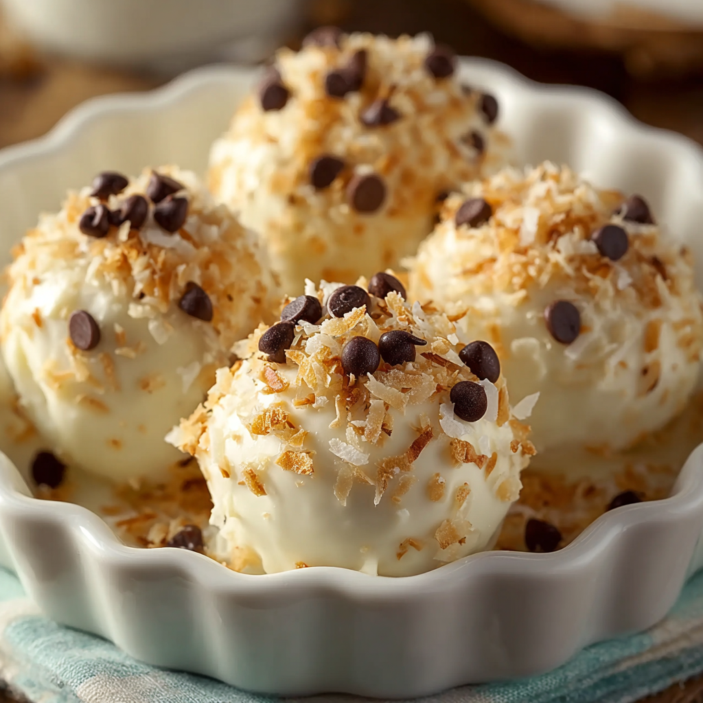 Moose Farts (No-Bake Chocolate Coconut Truffles)