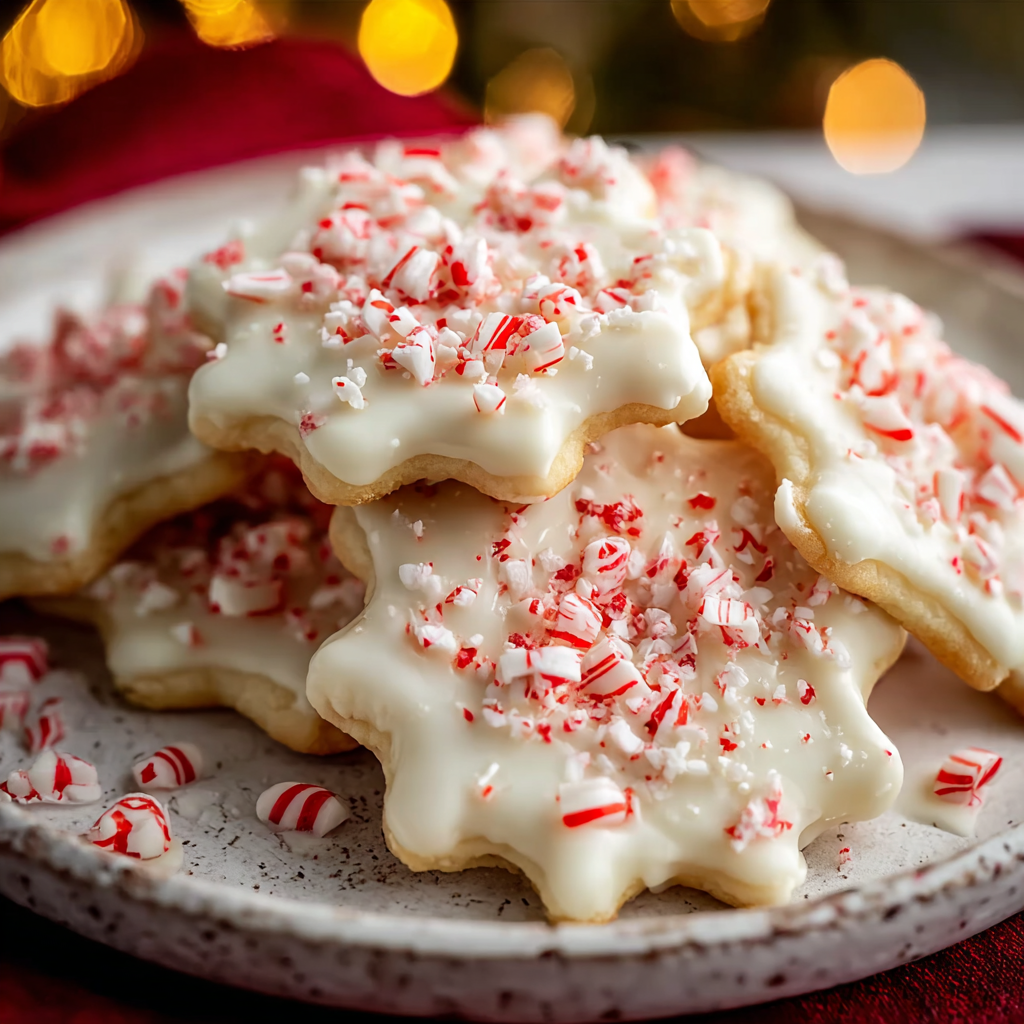 Peppermint Pretzel Crisps