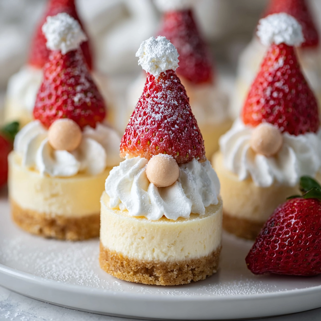 Gnome Mini Cheesecakes
