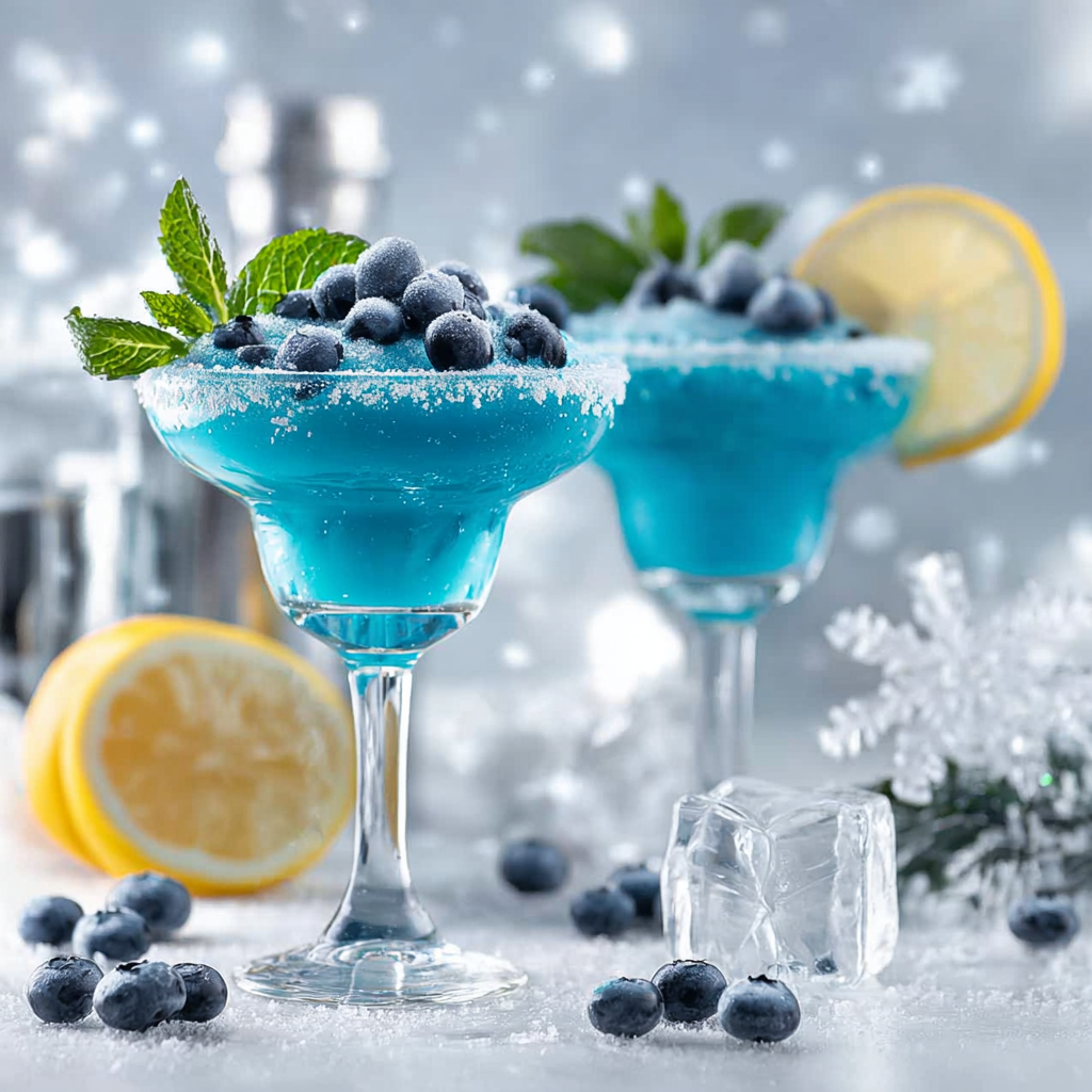 Blue curaçao and a zest on a cutting board