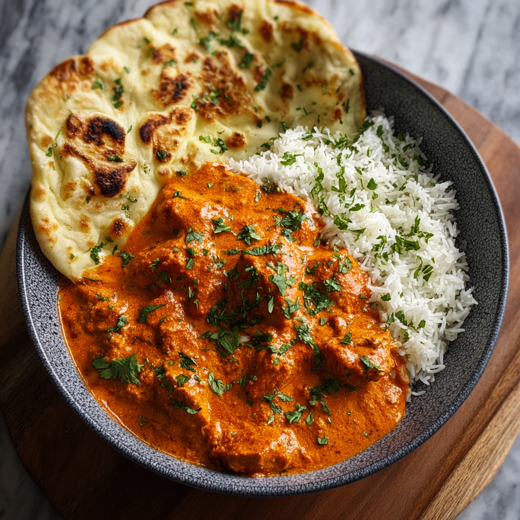 Seared chicken in a skillet ready for sauce