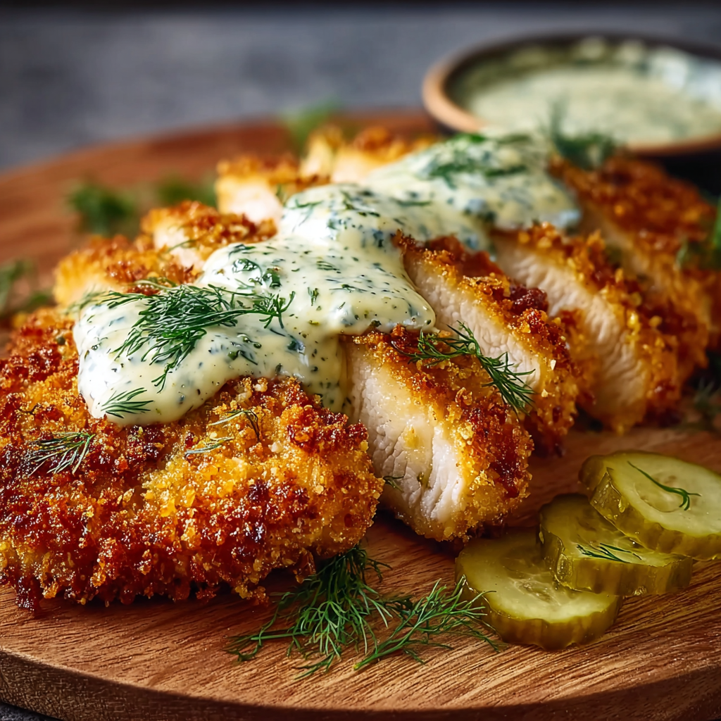 Preparing the parmesan panko coating