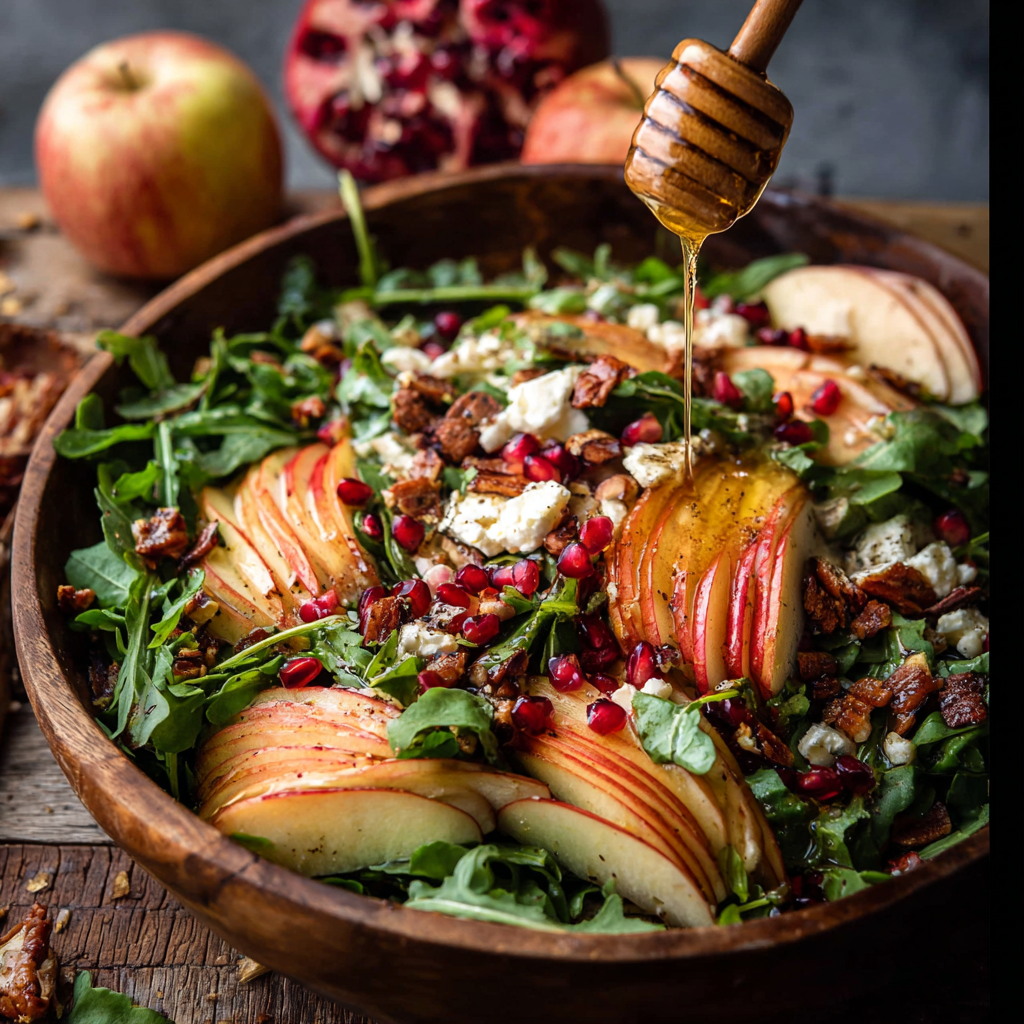Irresistible Autumn Harvest Honeycrisp Apple and Feta Salad to Brighten Your Table