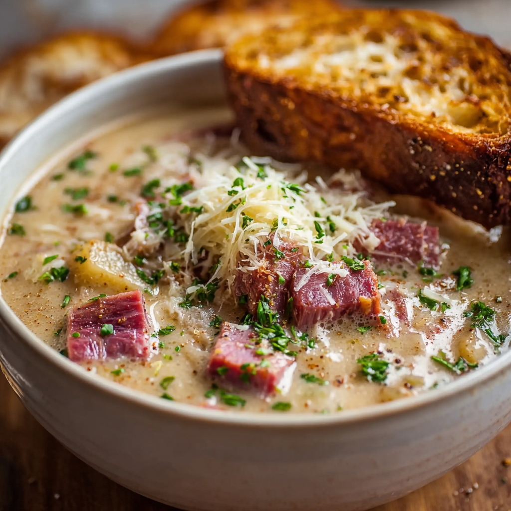 Irresistible Reuben Soup