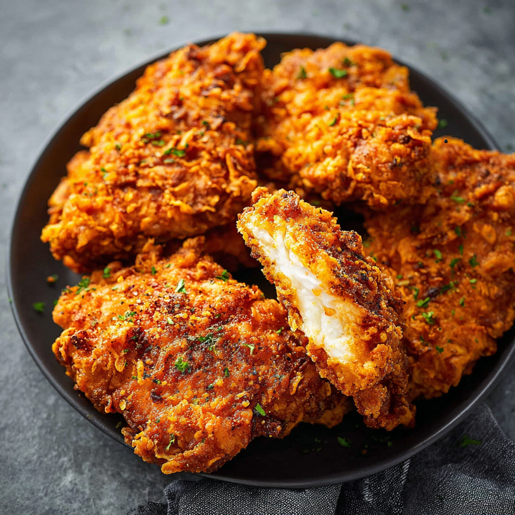 Copycat KFC-Style Crispy Chicken