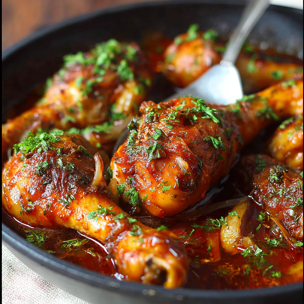 Juicy Slow-Cooked Chicken Legs Bursting with Flavor