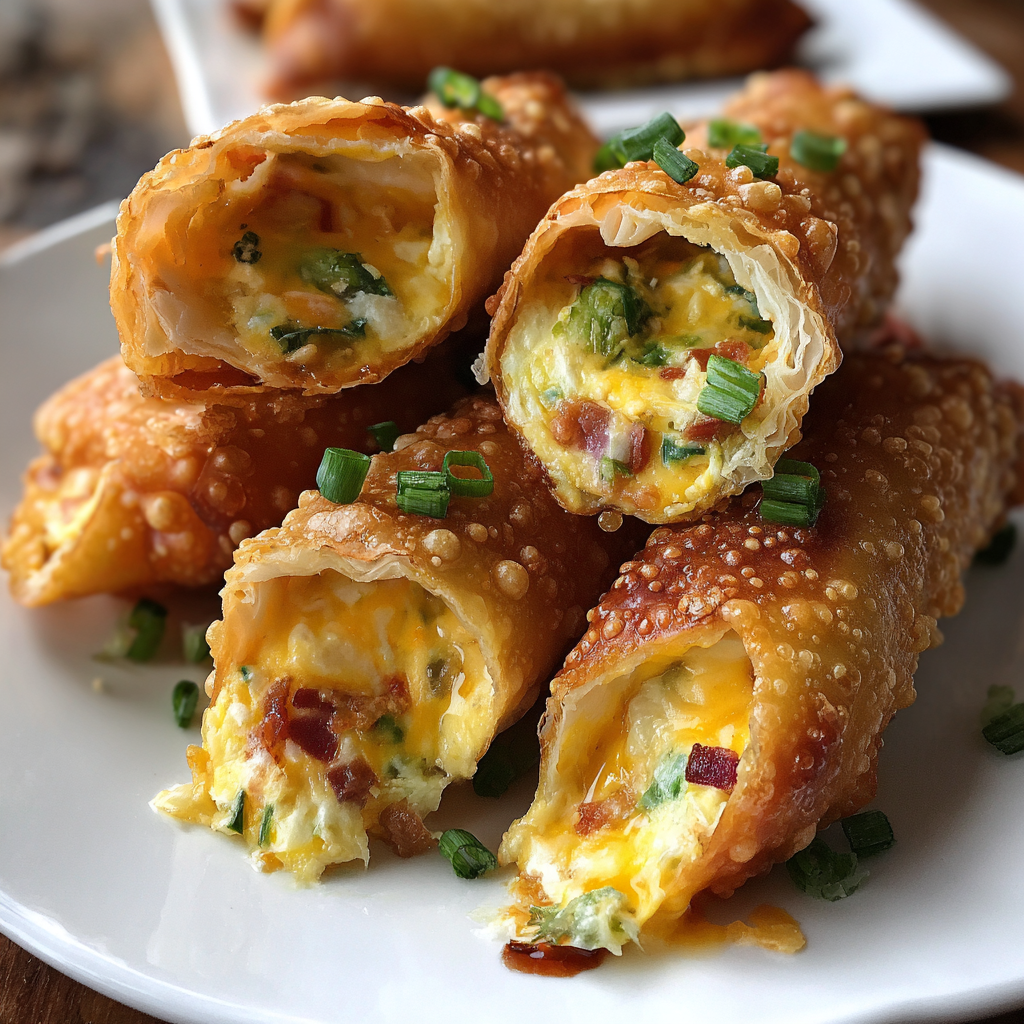 Jalapeno Popper Egg Rolls