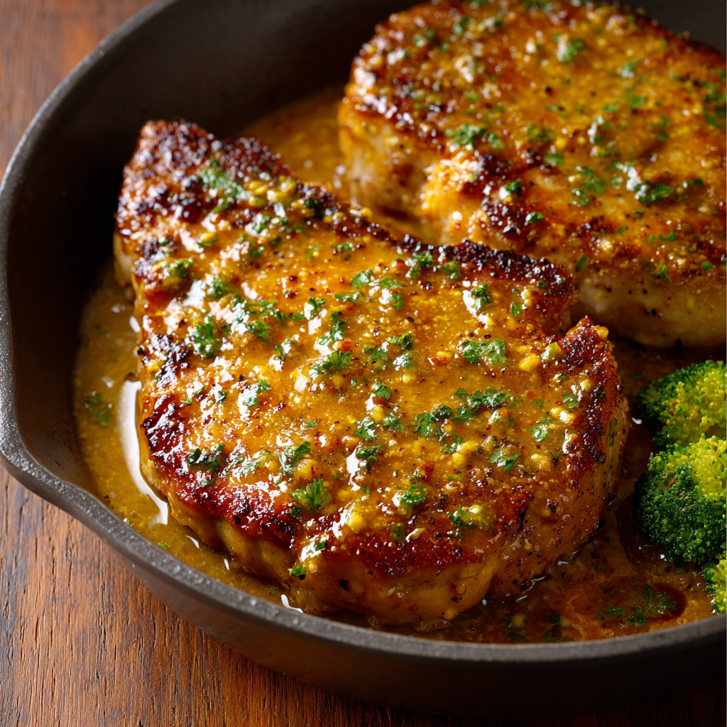 Honey Mustard Pork Chops