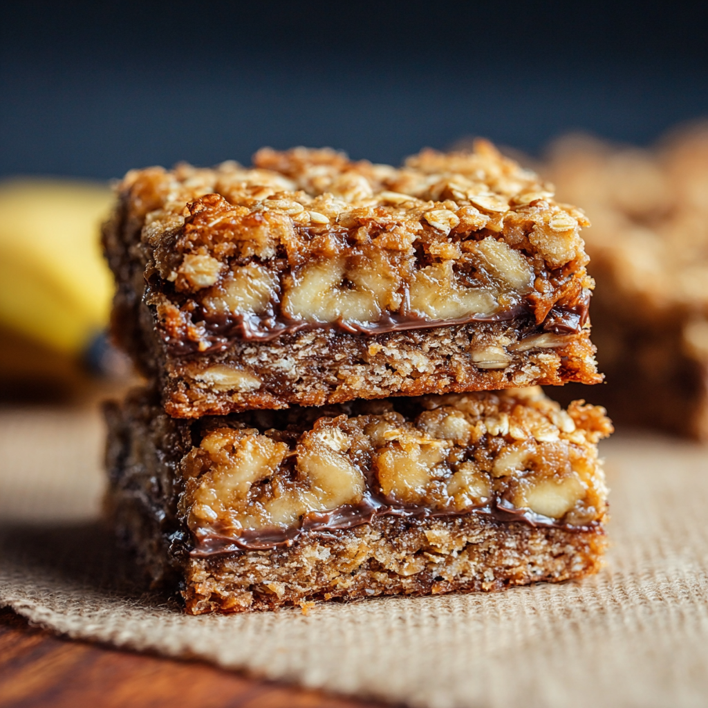 Banana Oatmeal Bars