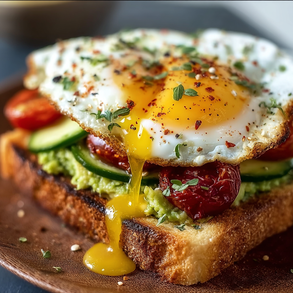 Mediterranean Breakfast Sandwich