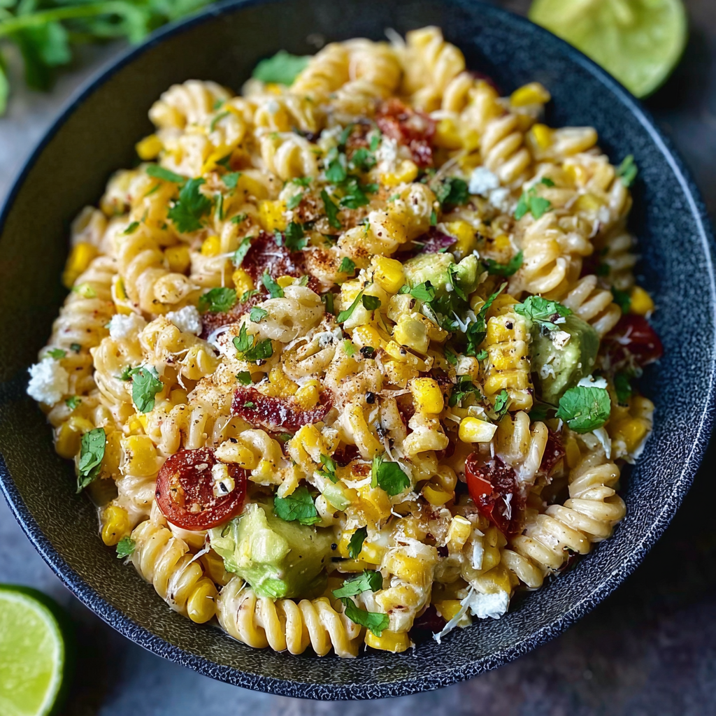 Serving suggestion with lime wedges