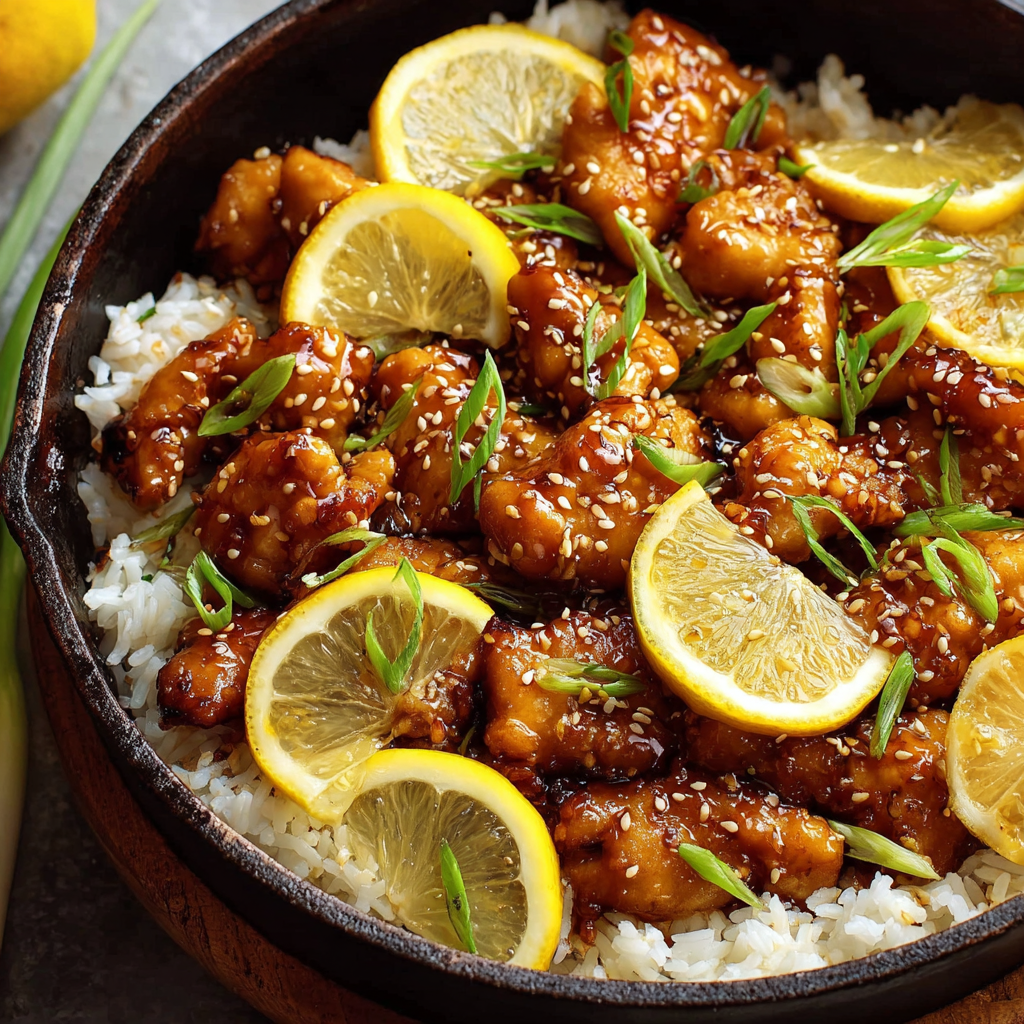 Chinese-Style Lemon Chicken