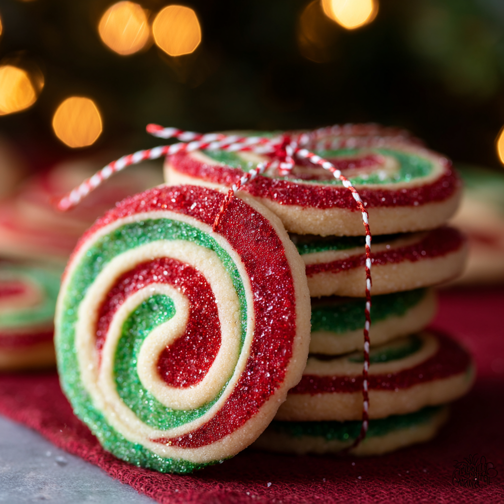 Christmas Pinwheel Cookies