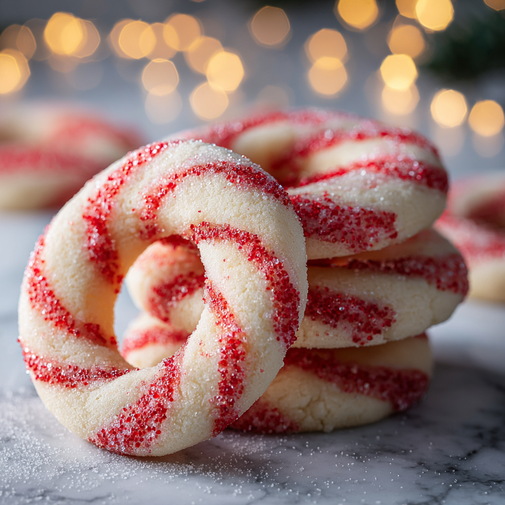 Candy Cane Cookies