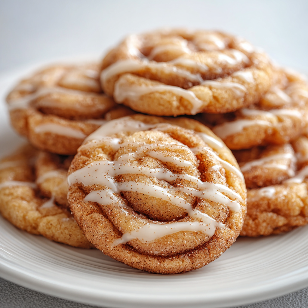 Close-up of apple pieces folded into cookie dough