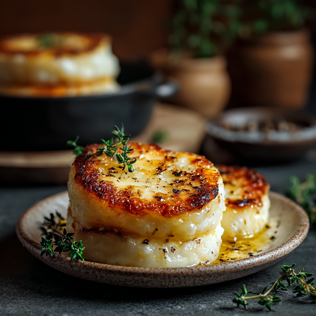 Close-up slice of cottage cheese baked eggs