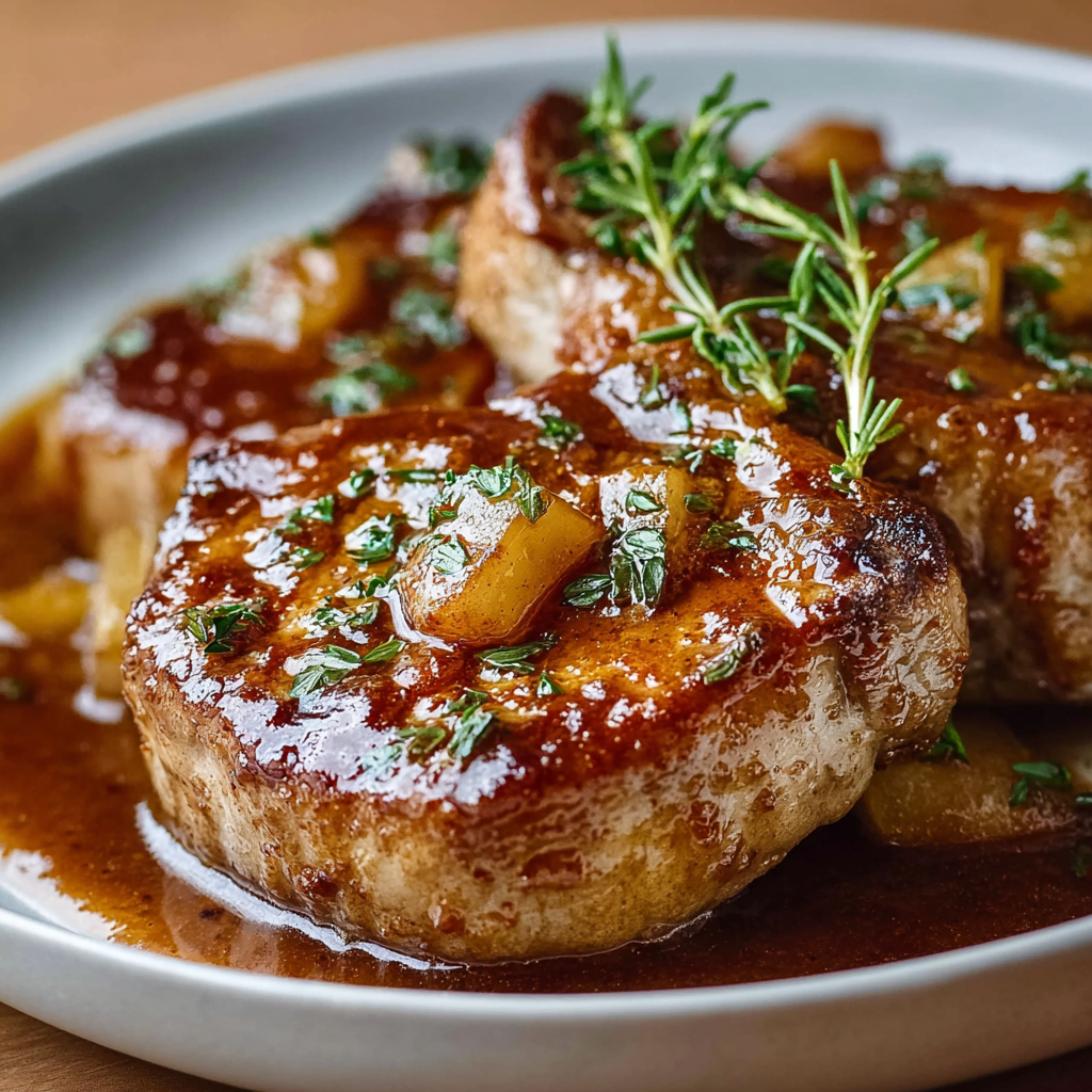 Irresistibly Juicy Apple Butter Pork Chops for Cozy Nights