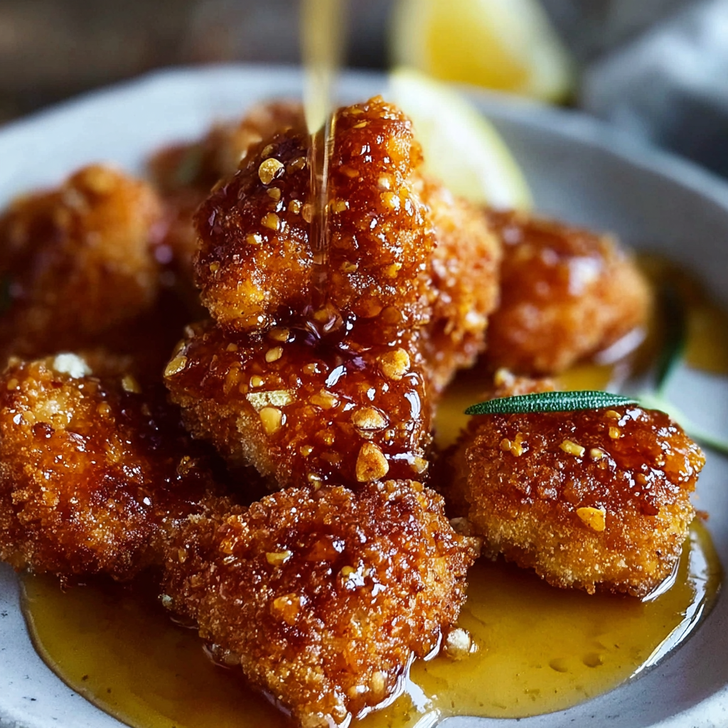 Baked Crunchy Honey Chicken