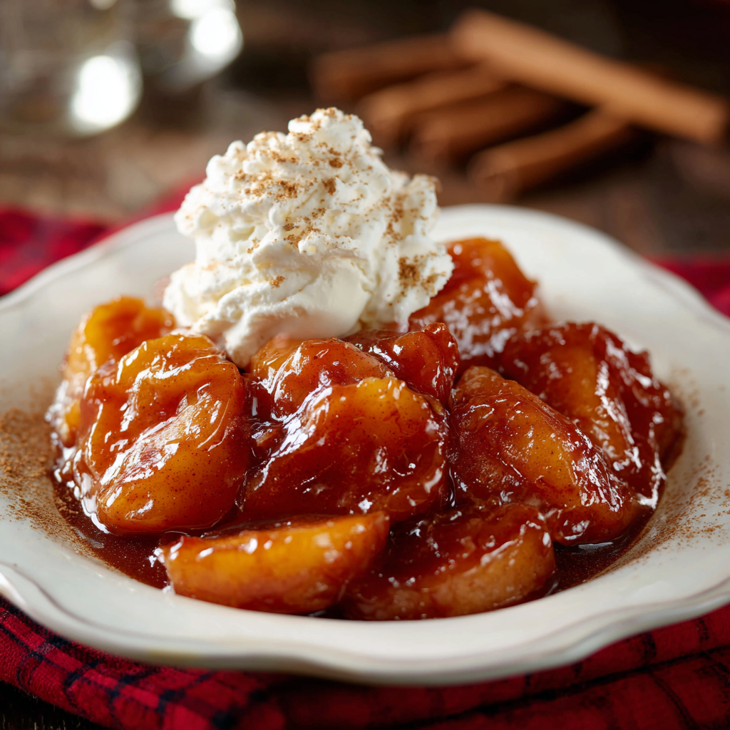 Slow Cooker Cracker Barrel–style Fried Apples