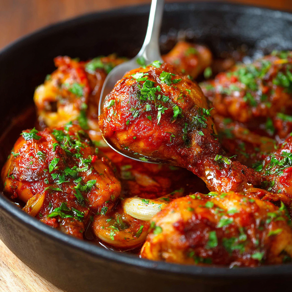 Juicy Slow-Cooked Chicken Legs Bursting with Flavor