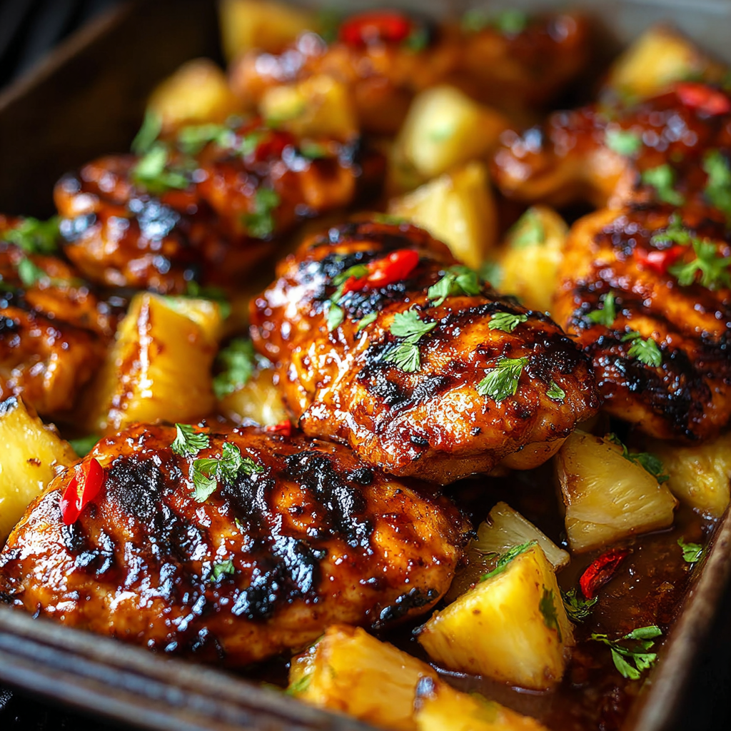 Barbecue Pineapple Chicken