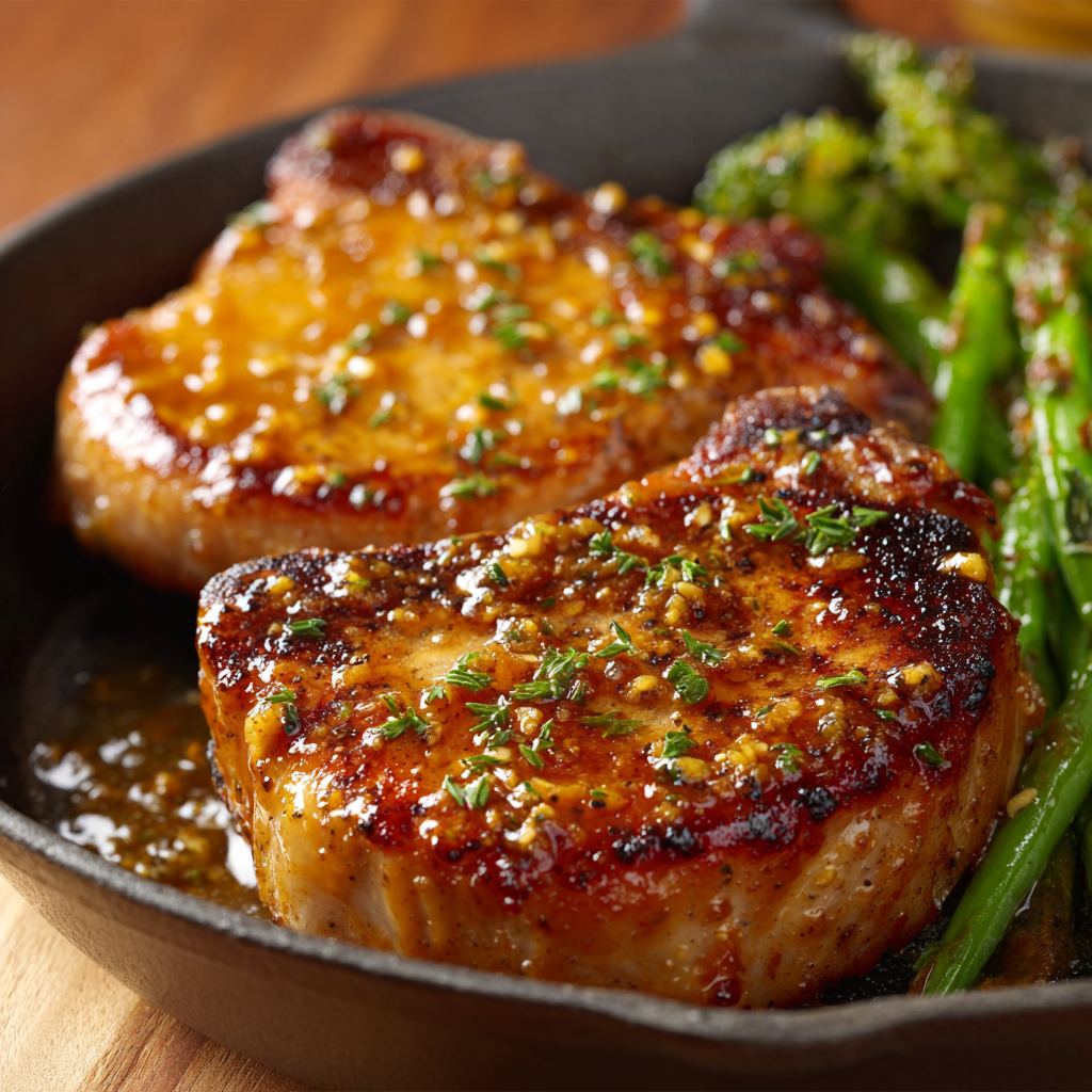 Honey Mustard Pork Chops