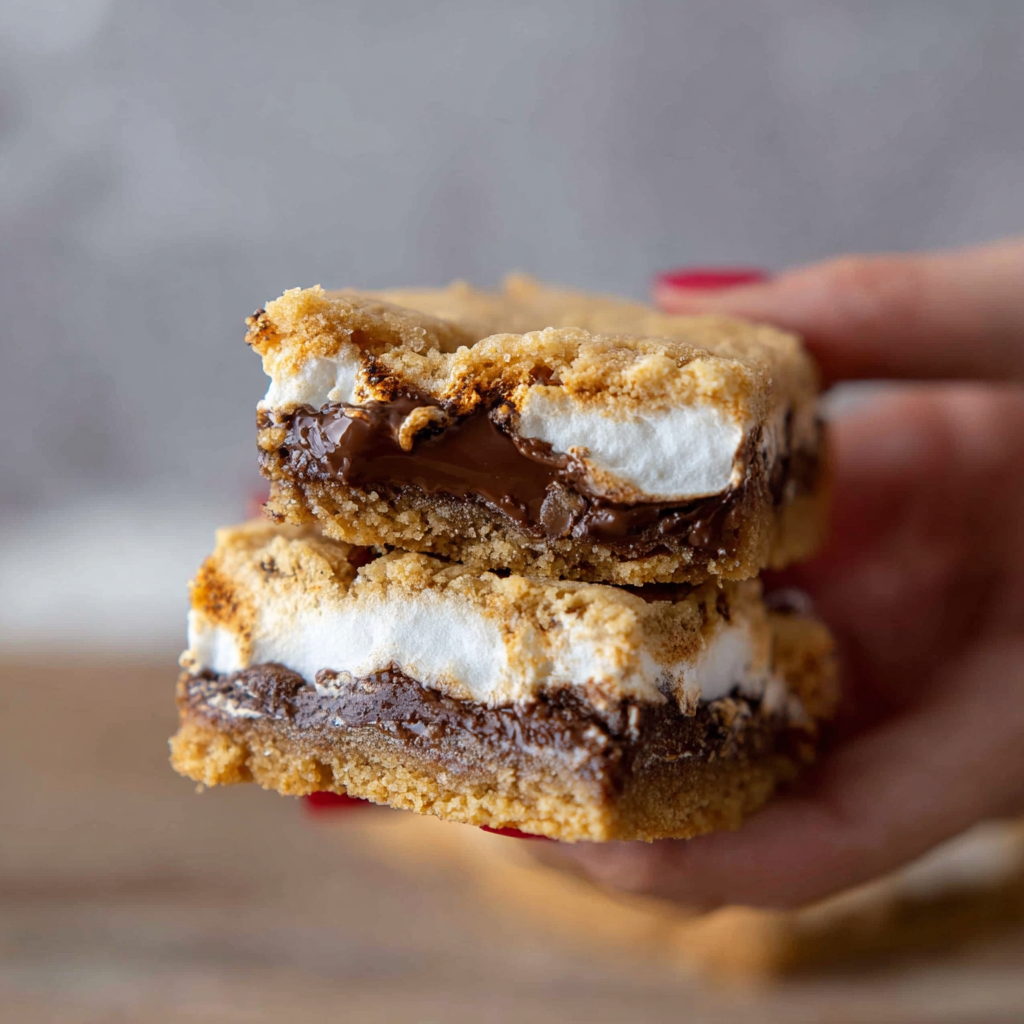 S’mores Cookie Bars