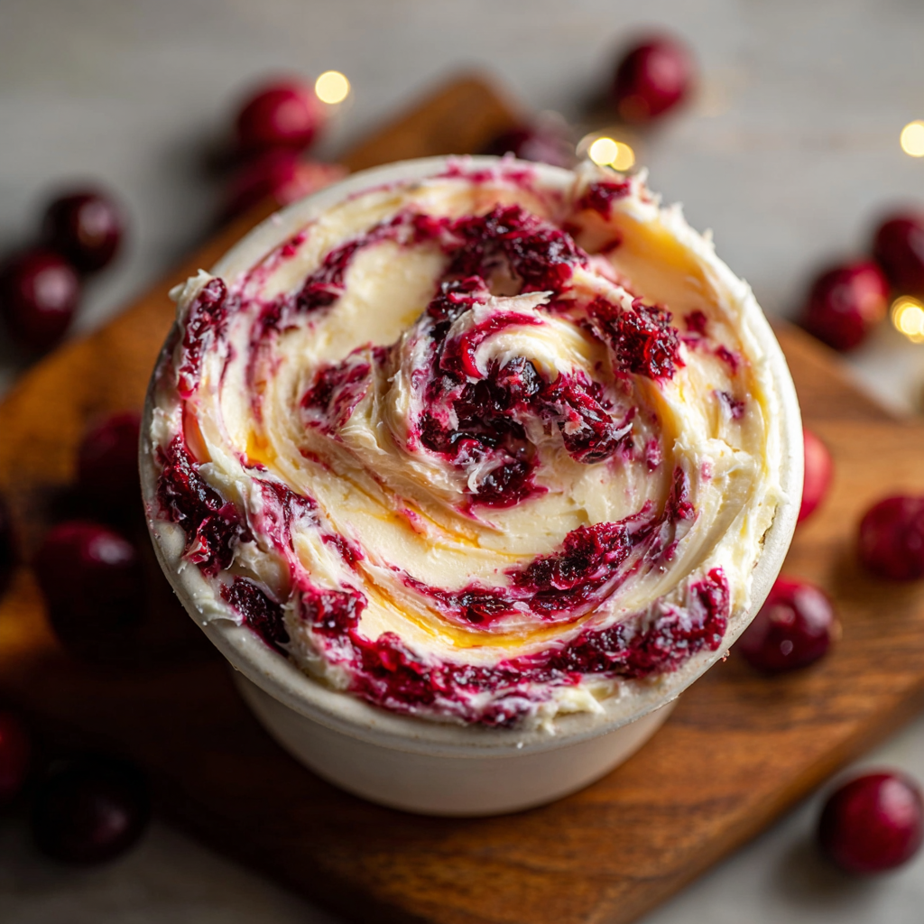 Christmas Cranberry Honey Butter