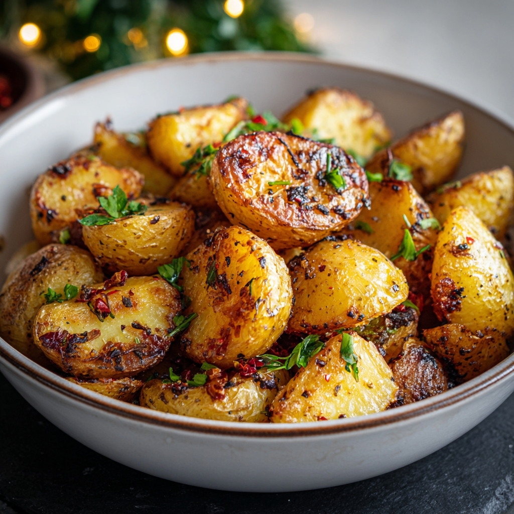 Garlic Roast Potatoes
