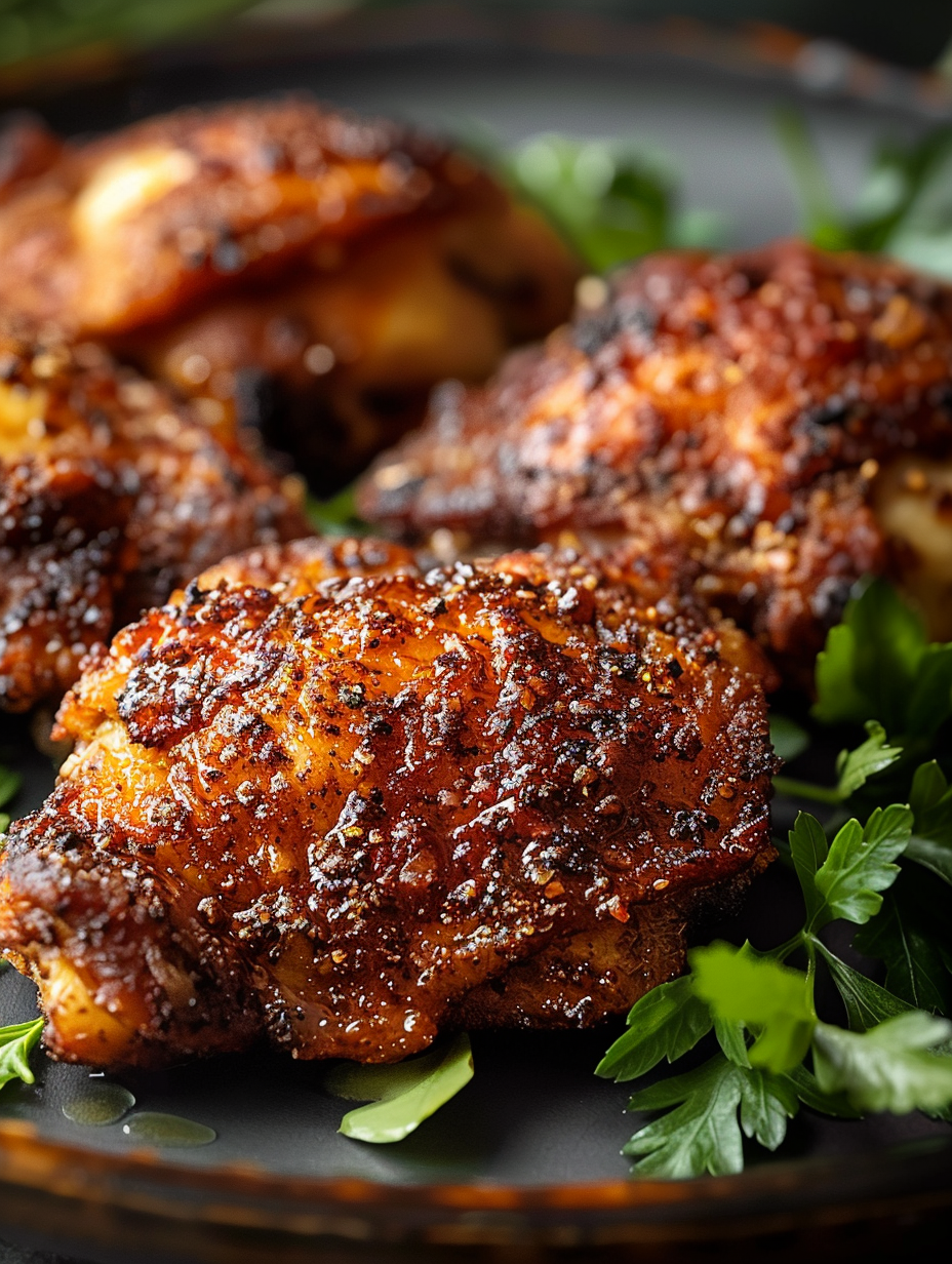 Crispy Irish Chicken Thighs