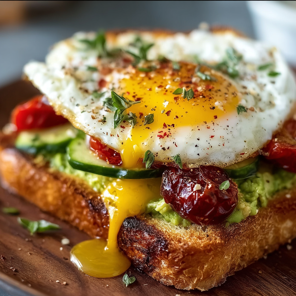 Mediterranean Breakfast Sandwich