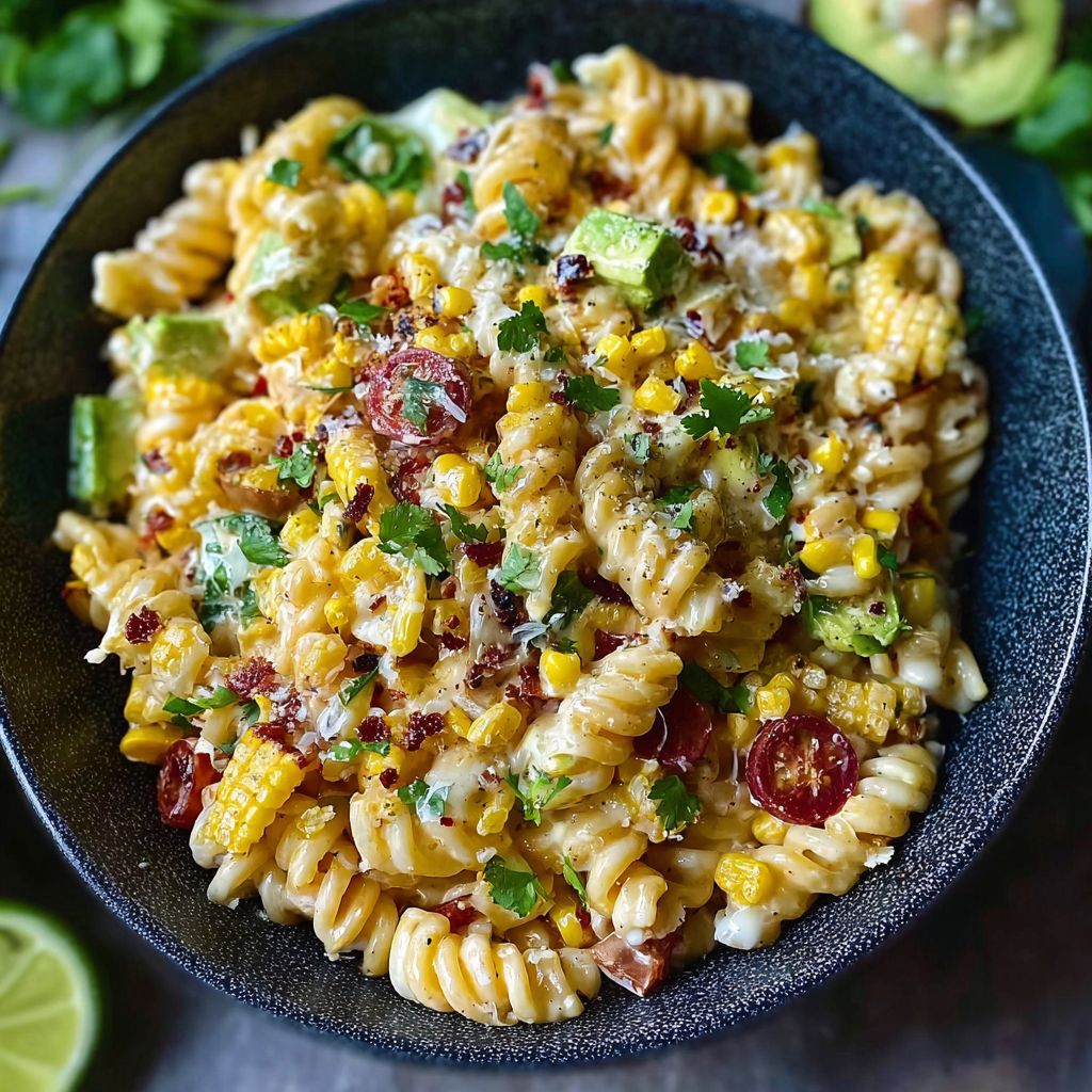 Mexican Street Corn Pasta Salad