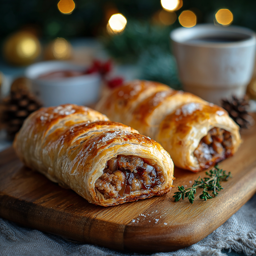 Christmas Sausage Rolls