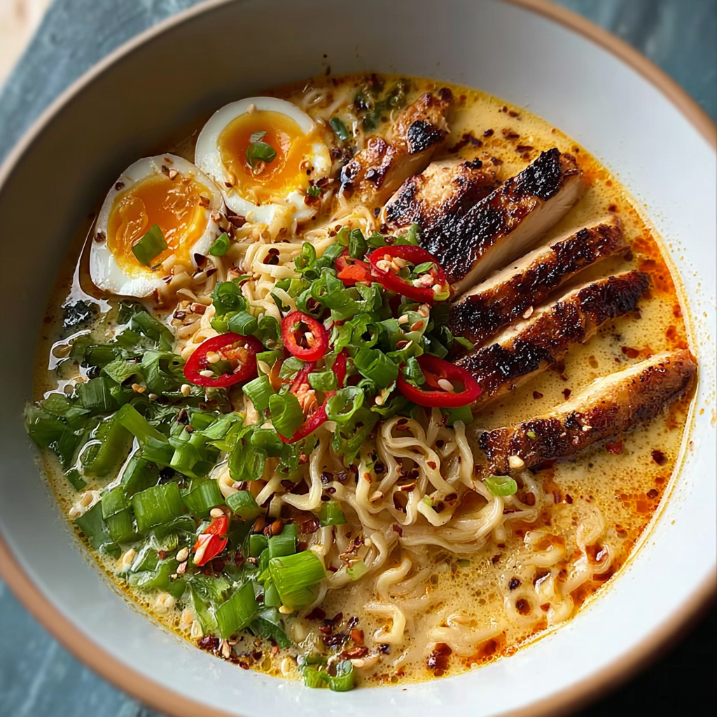 Creamy Marry Me Chicken Ramen
