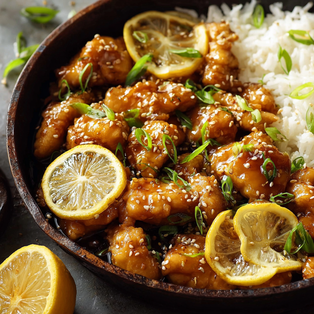 Easy Chinese-Style Lemon Chicken