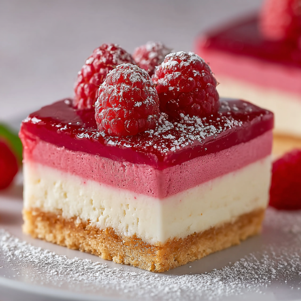 Creamy Raspberry Cheesecake