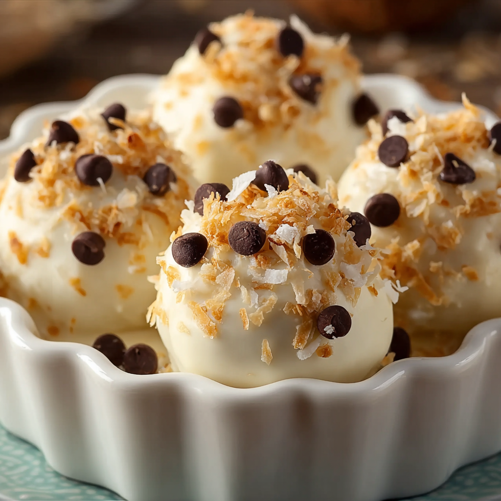 Moose Farts — No-Bake Chocolate Coconut Candies