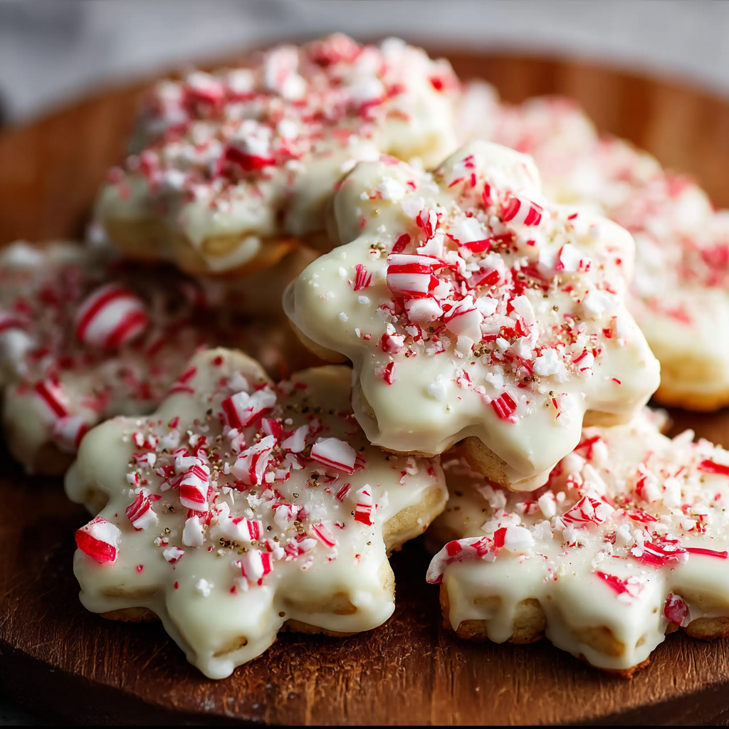 Peppermint Pretzel Crisps