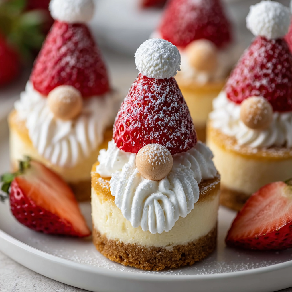 Gnome Mini Cheesecakes