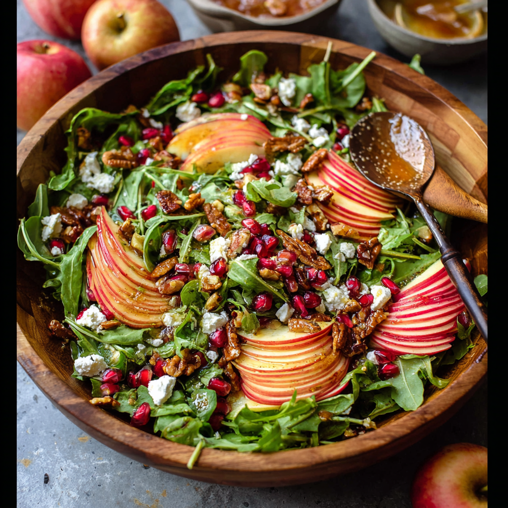 Irresistible Autumn Harvest Honeycrisp Apple and Feta Salad to Brighten Your Table