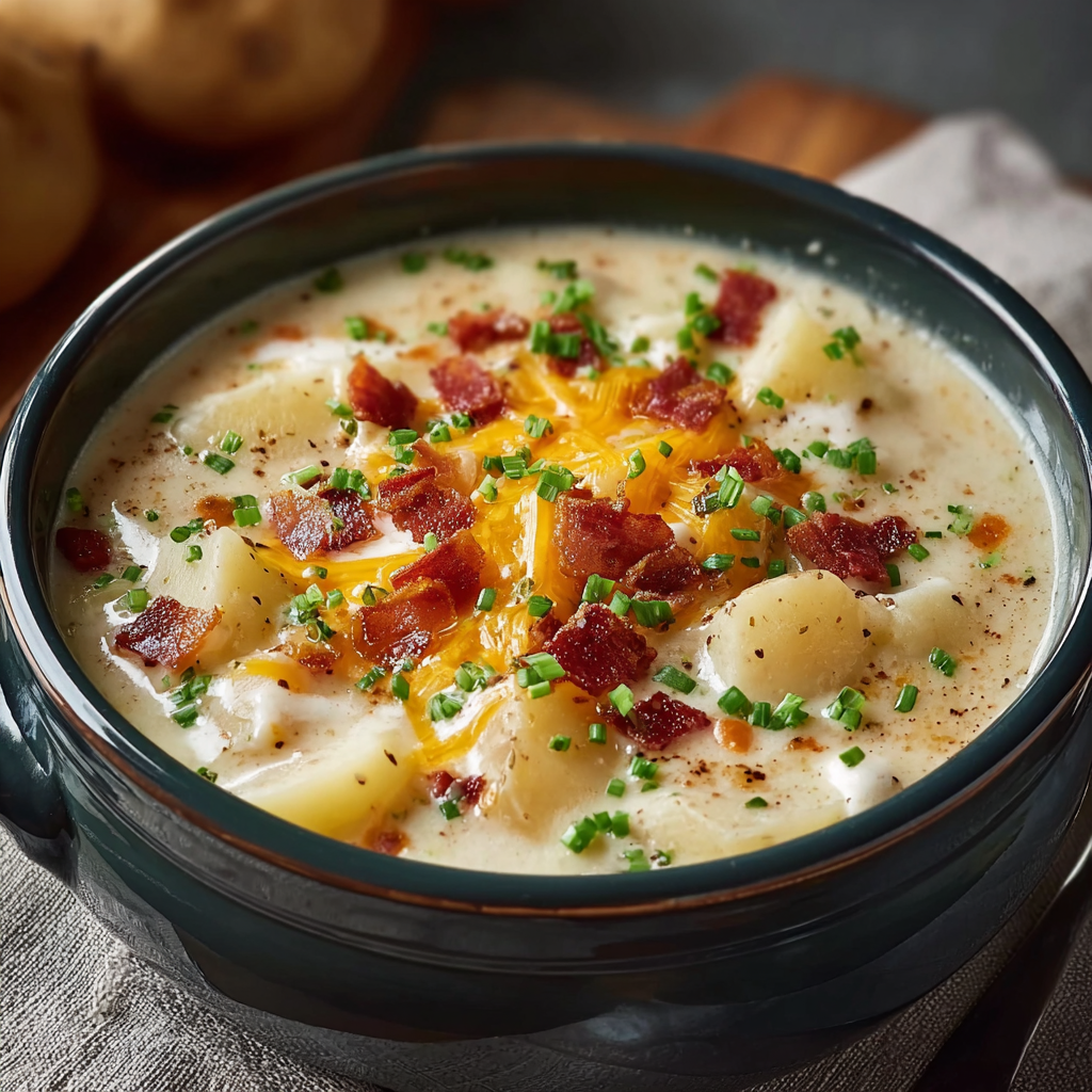 Crock Pot Crack Potato Soup