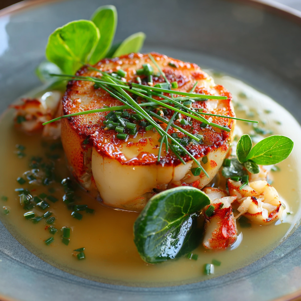 Crabe Sauce Ciboulette