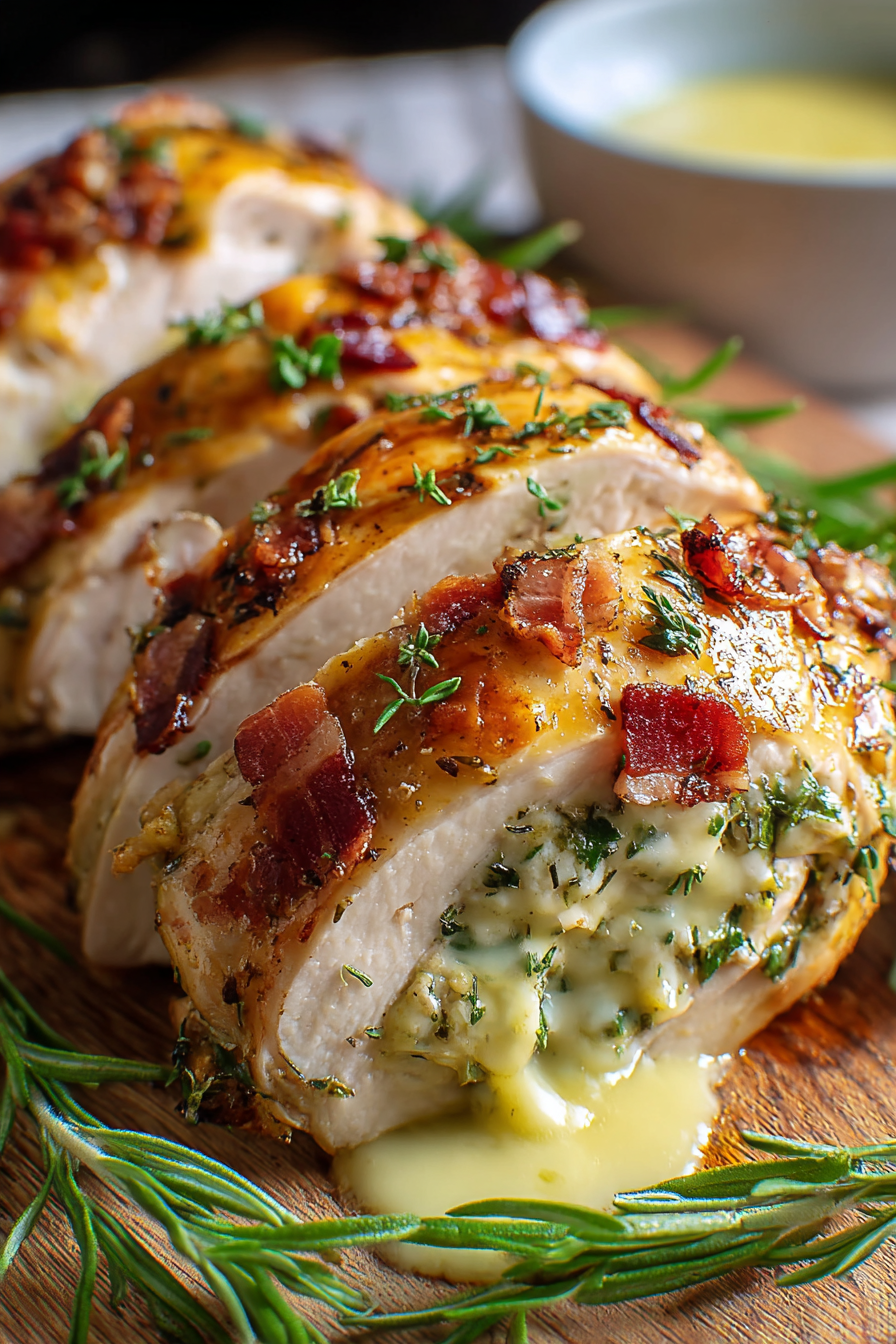 Roulades de poulet avant cuisson