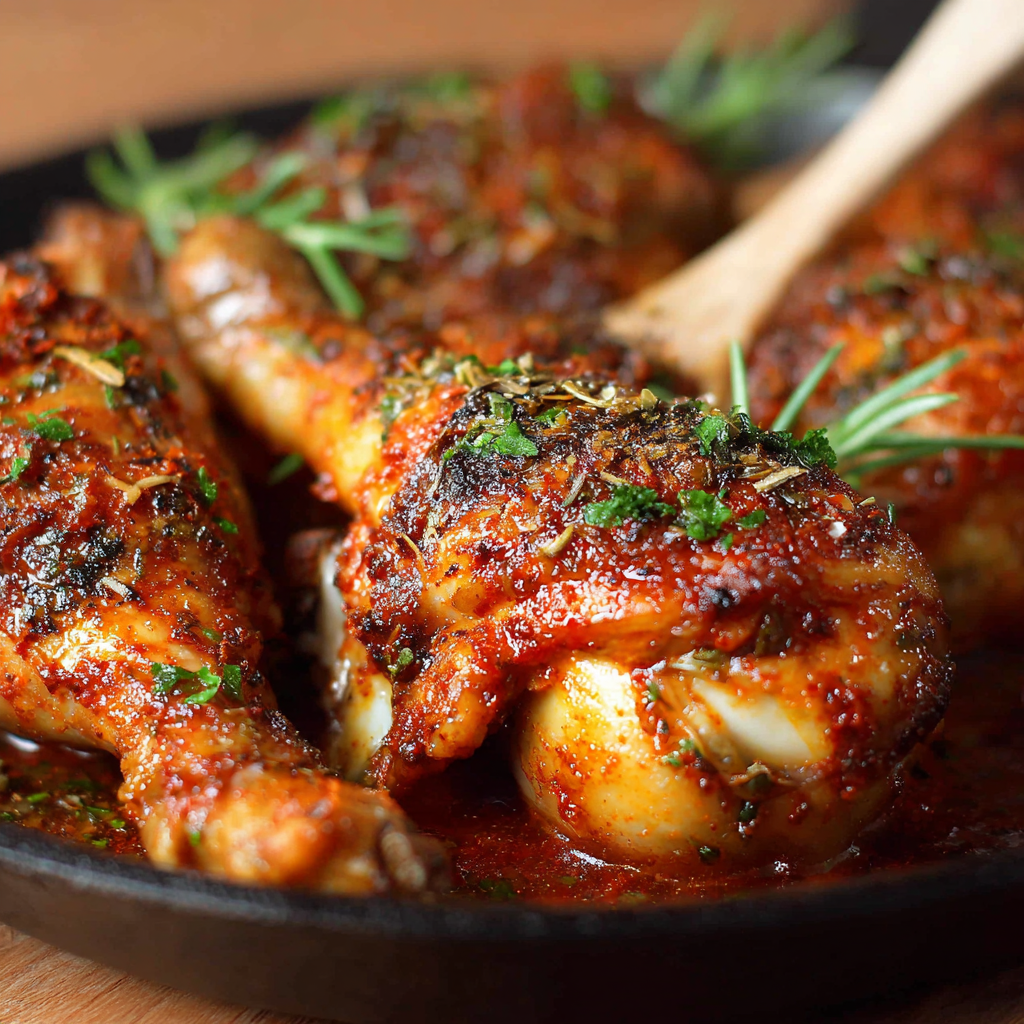 Juicy Slow-Cooked Chicken Legs Bursting with Flavor