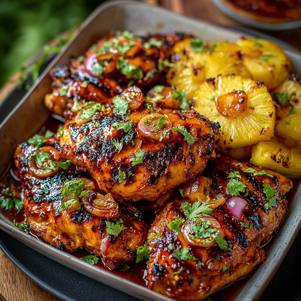 Barbecue Pineapple Chicken