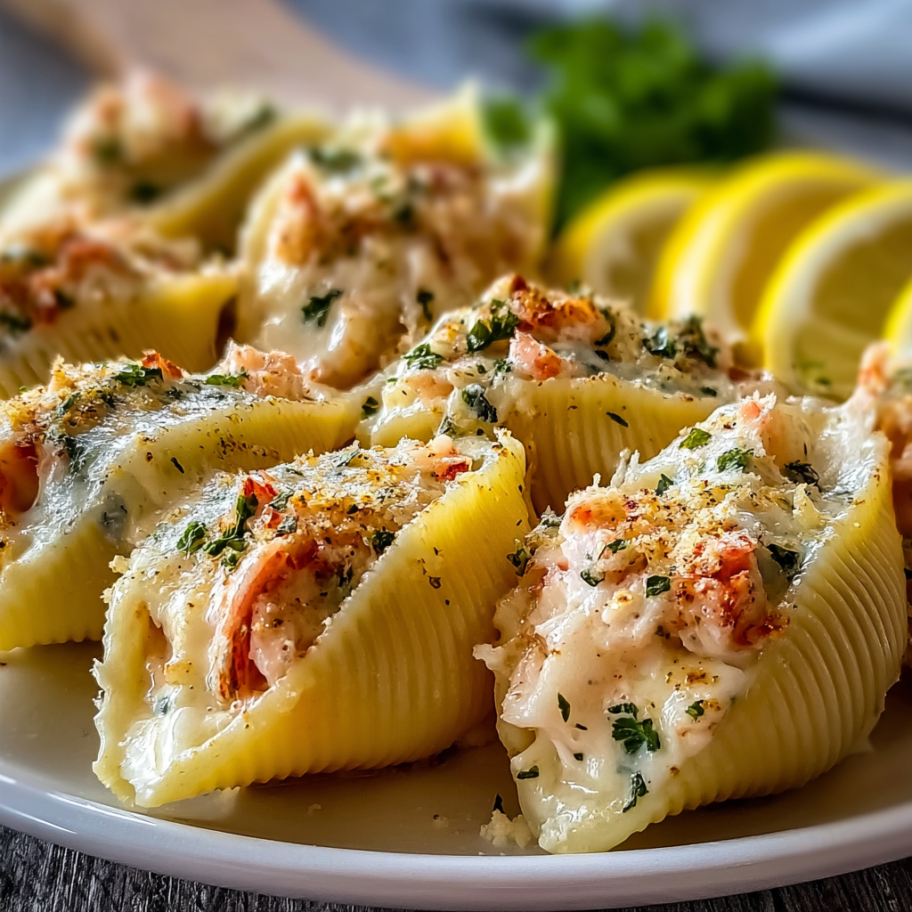 Seafood Stuffed Shells